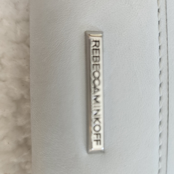 Rebecca Minkoff Grey leather clutch w mini wallet - Picture 3 of 12